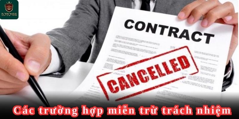 Chính sách miễn trừ trách nhiệm của Loto188 là một phần không thể thiếu